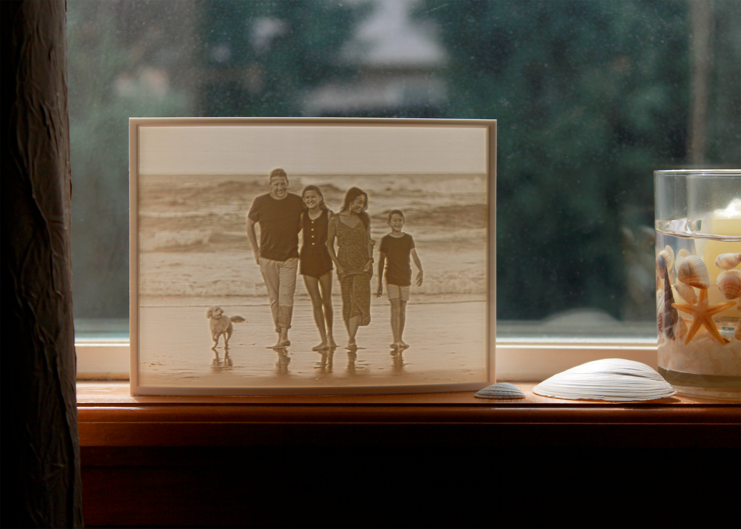 Table Lamp - Personalized 3D Printed Light Up Lithophane Lamp